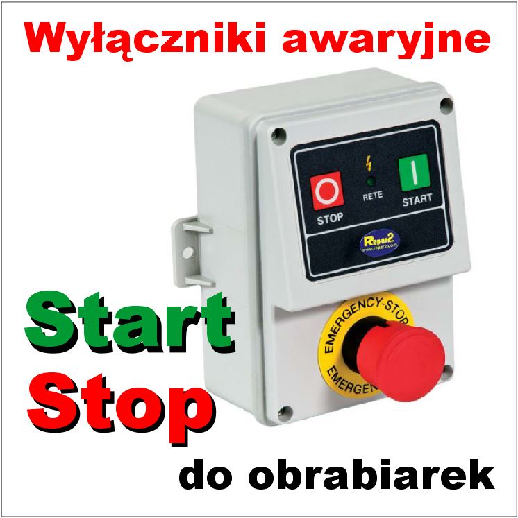 wyłączniki awaryjne do obrabiarek