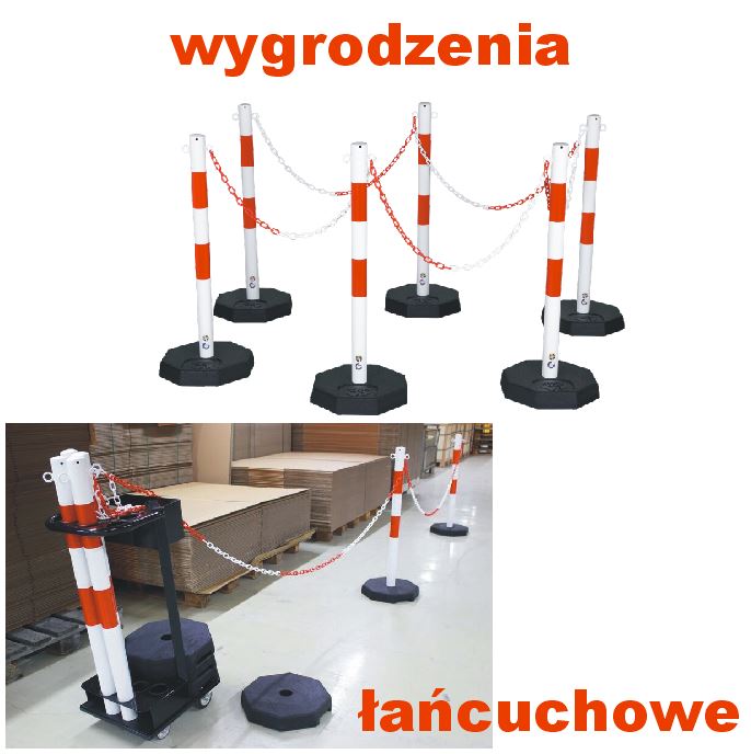 wygrodzenia łańcuchowe