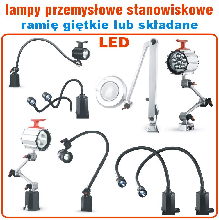 lampy stanowiskowe z wysięgnikiem