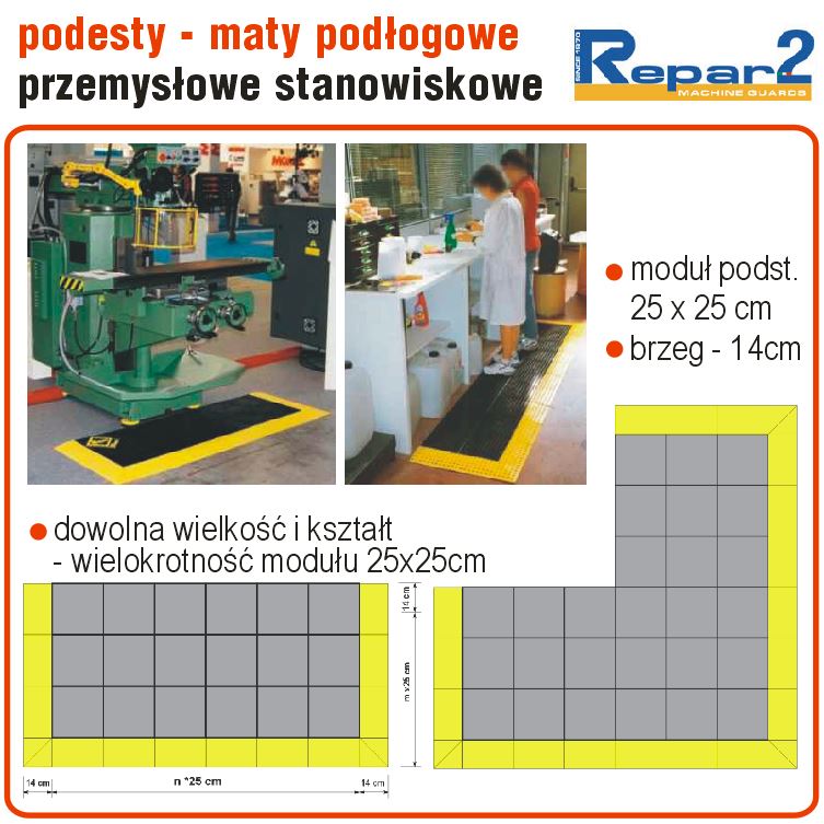 maty warsztatowe stanowiskowe z tworzyw