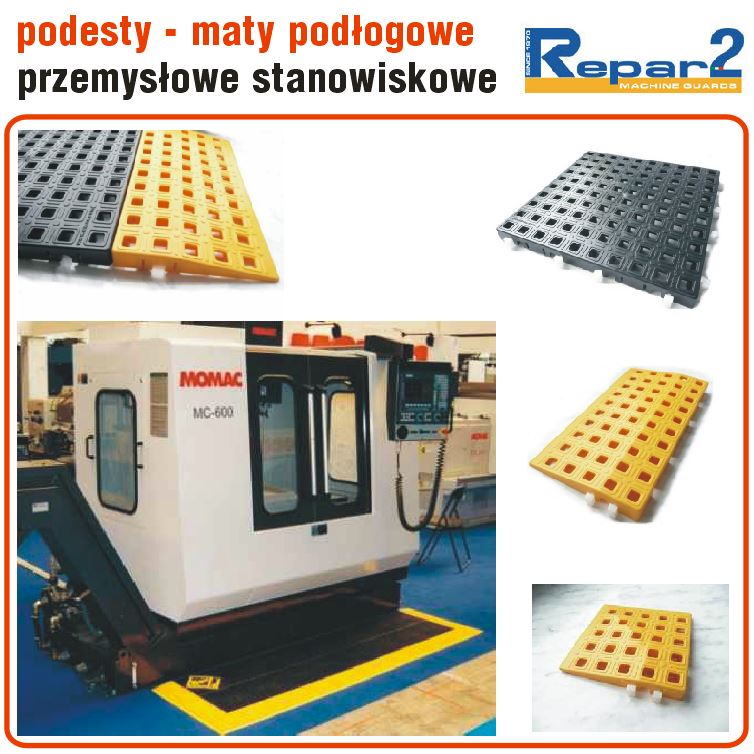 podesty podłogowe stanowiskowe