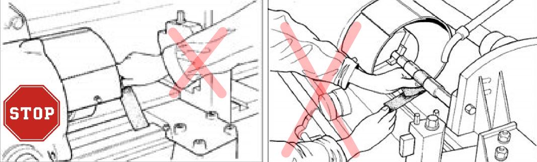 szlifierka taśmowa do tokarki