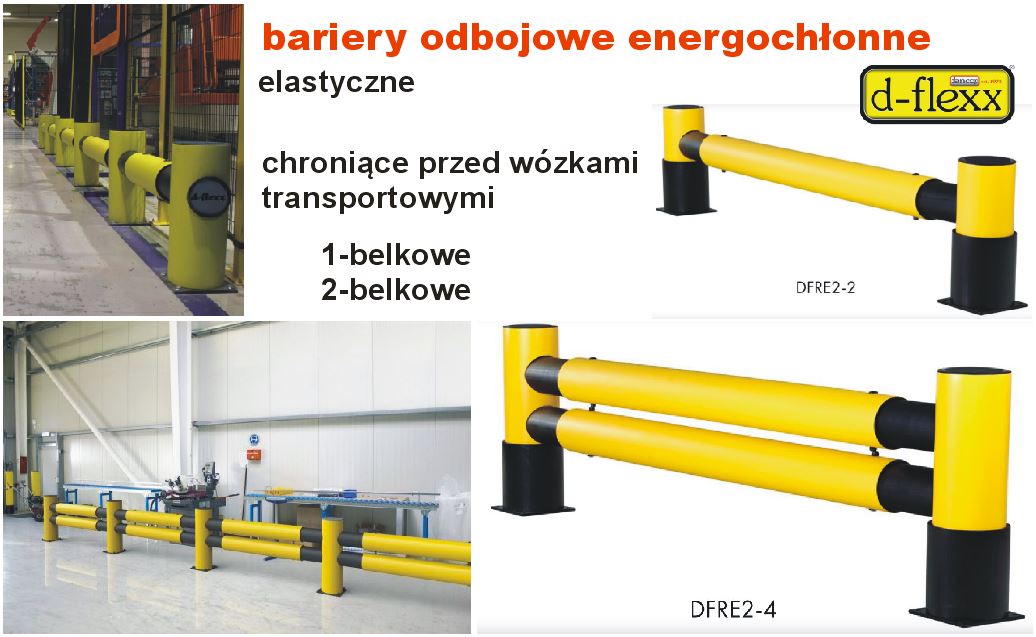 bariery odbojowe transportowe
