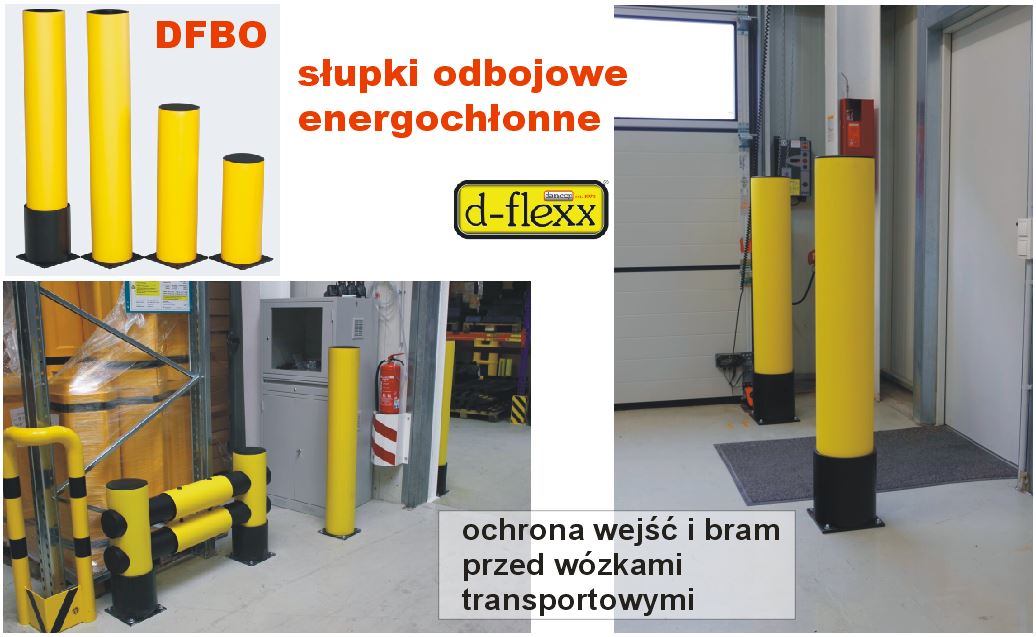 słupki odbojowe energochłonne
