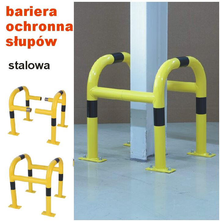 osłona słupowa stalowa