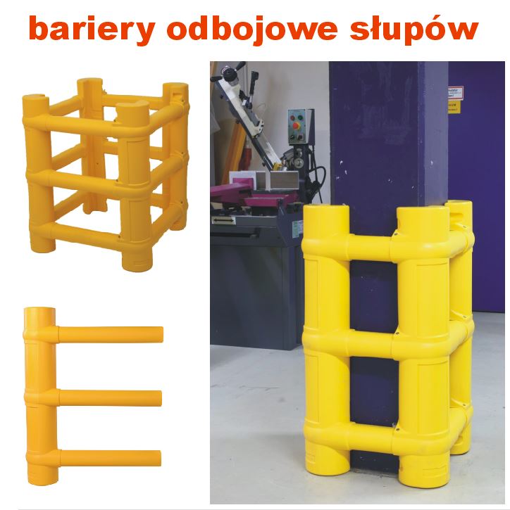 bariery ochronne dla słupów